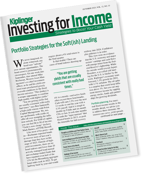 Kiplinger Investing for Income