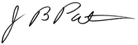 Jim Patterson signature